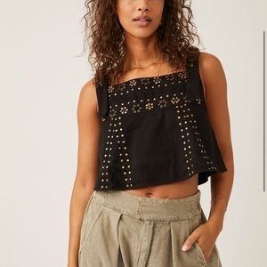 Black tank/blouse/top